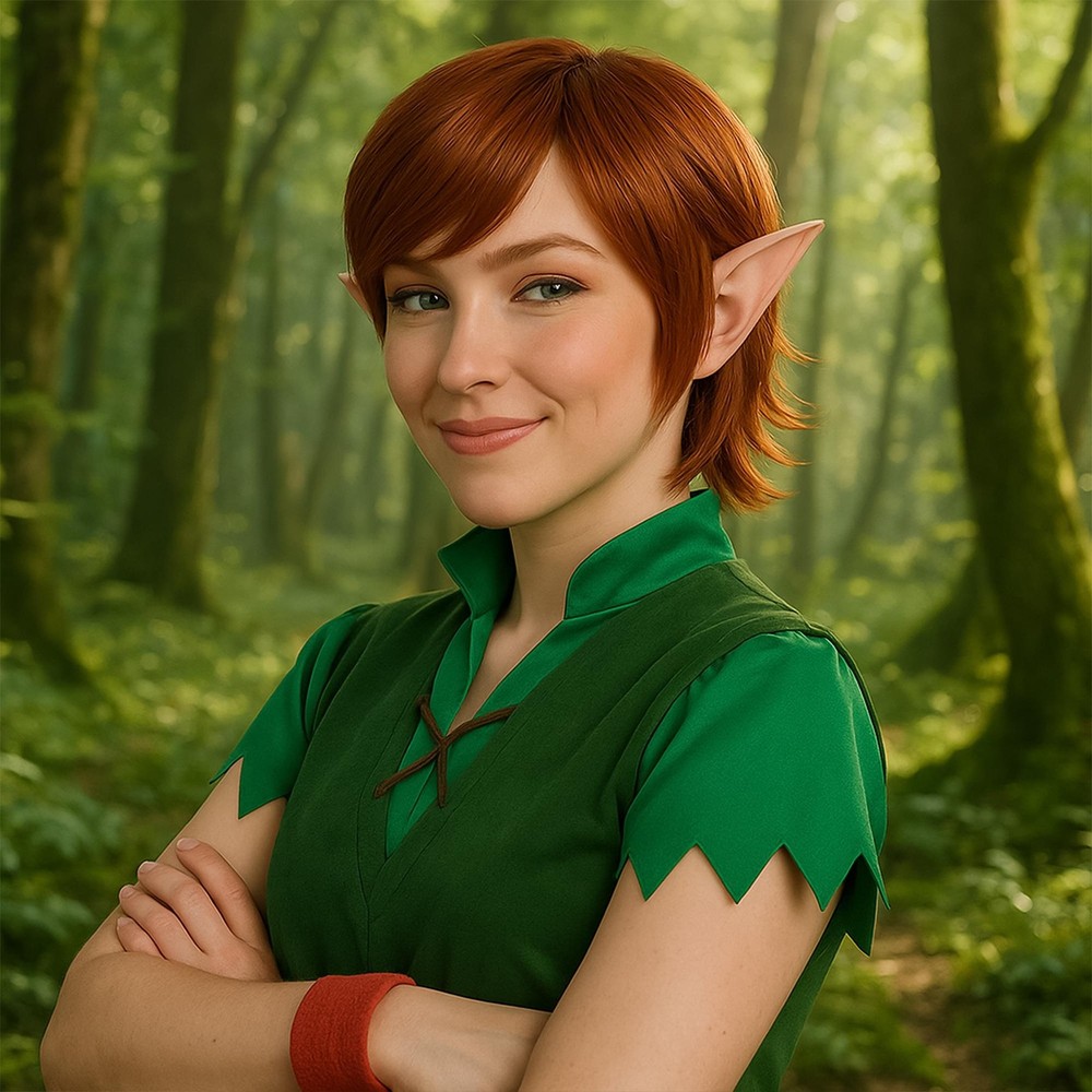 Peter Pan Shag Wig