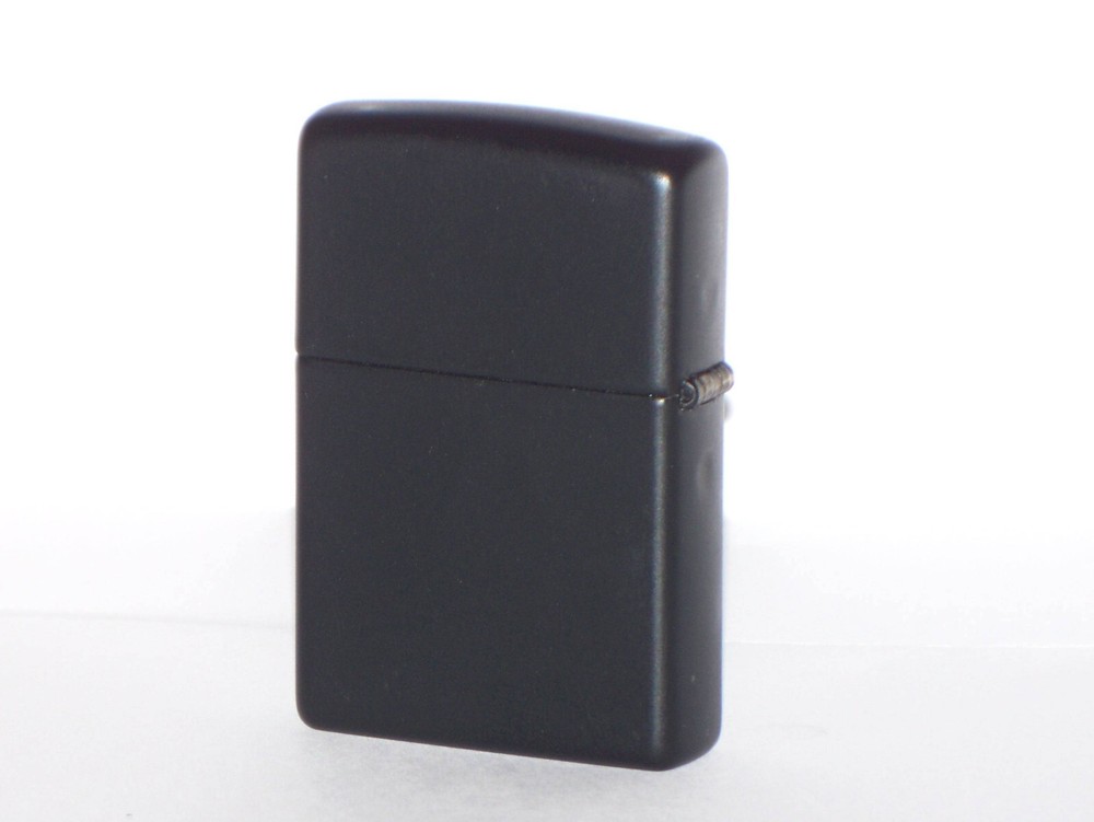 #5 2017 NOS ZIPPO Classic Model 218 BLACK MATTE Full Size Lighter UNFIRED