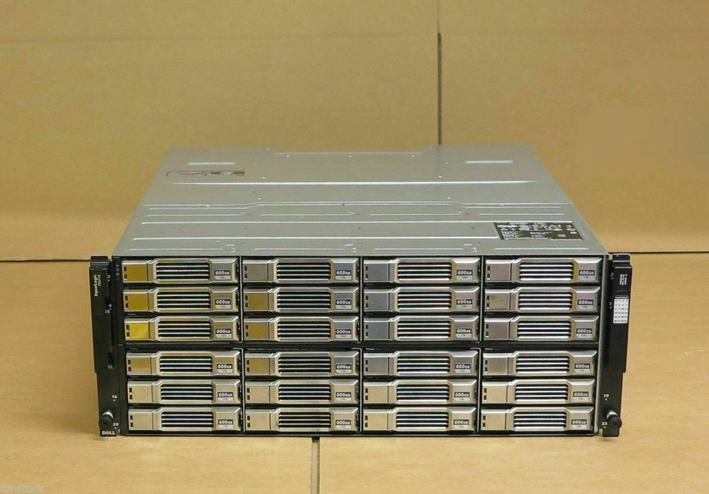 Dell EqualLogic PS6110E Virtualized 10GbE iSCSI SAN Storage Array + 24x 2TB HDD