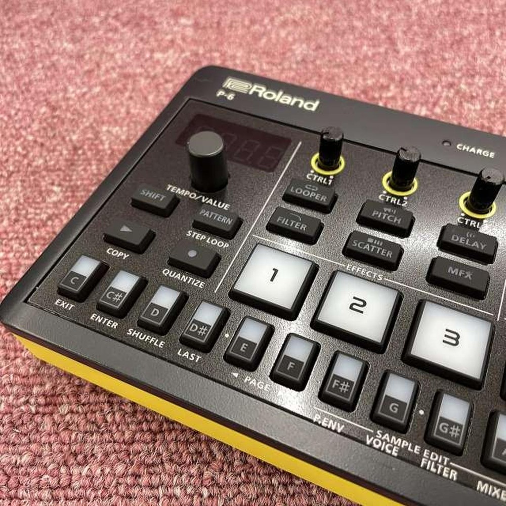 ROLAND P-6 AIRA Compact Creative Sampler 48 Sample Granular FX Sequencer Portble