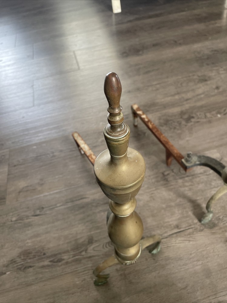 ** NO SHIP** Fire Place Andirons