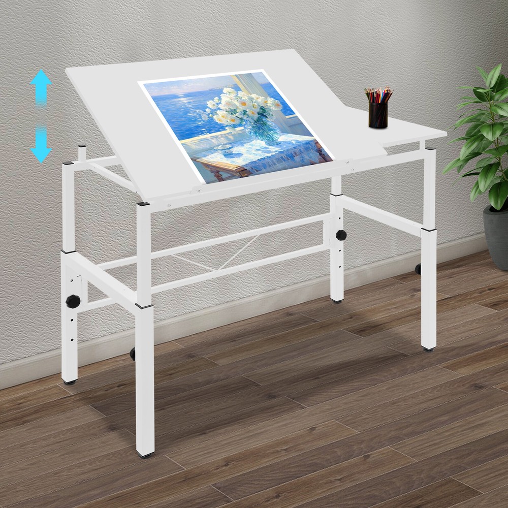 Craft Table Drawing Table Adjustable Drafting Table Art Desk Artist Drawing Desk