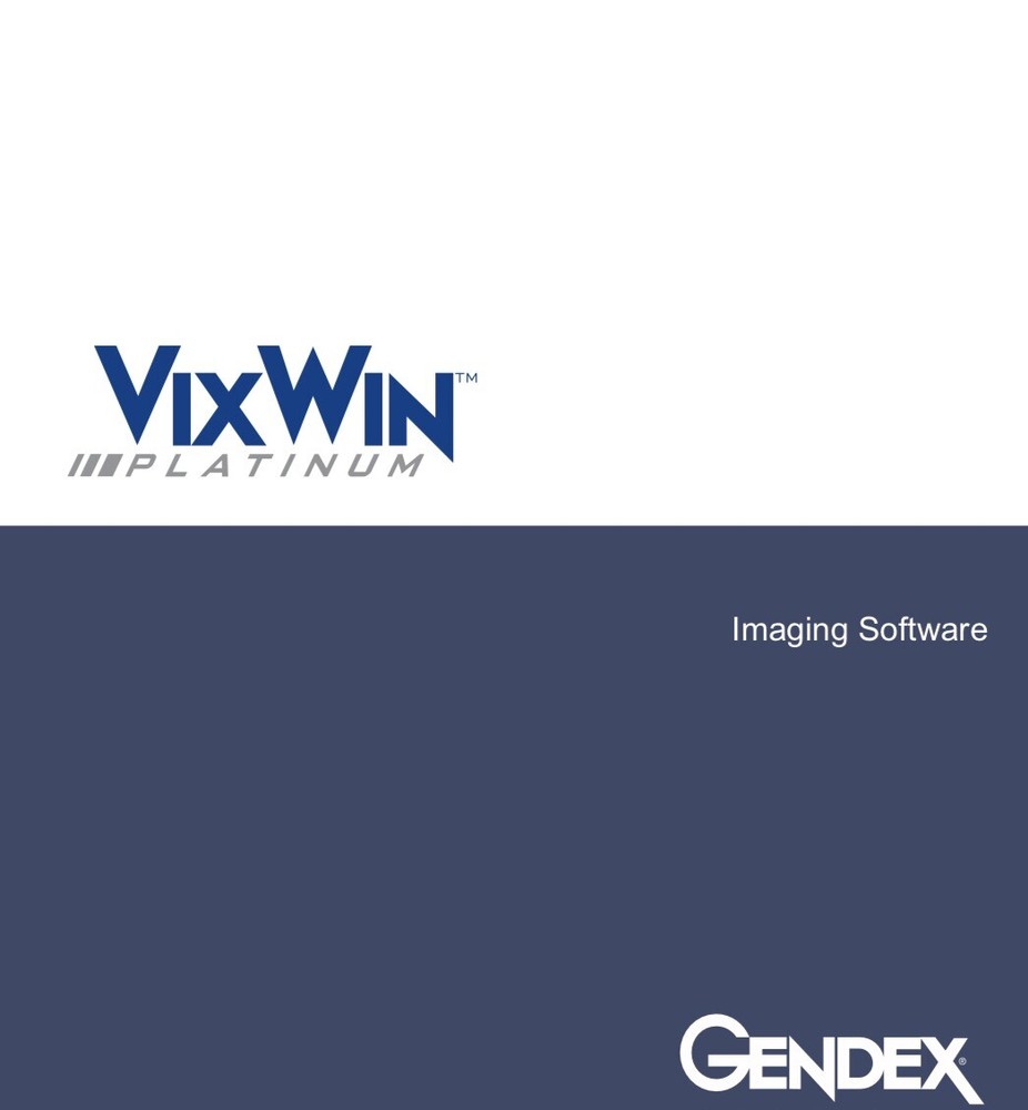 Gendex VixWin Imaging Software - DENTAL IMAGING *Latest Version*