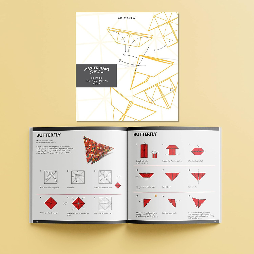 Art Maker Masterclass Collection: Origami Techniques Kit - Beginner to Advanced