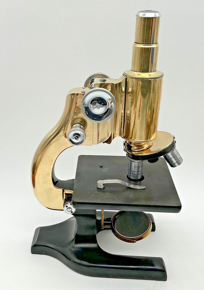 Collectible 1930's Spencer Brass Microscope