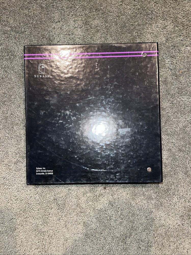 Sybase Transact-SQL User’s Guide, Vintage 1992. Before merging into SAP.