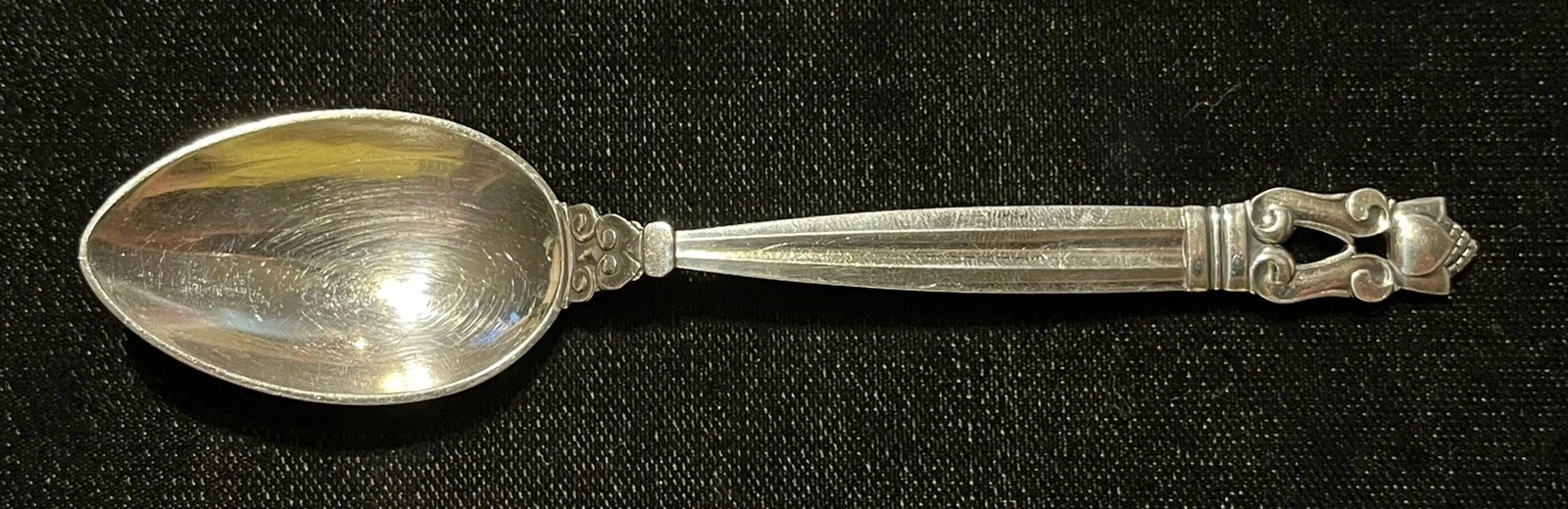 Sterling Silver Flatware - Georg Jensen Acorn Teaspoon Medium