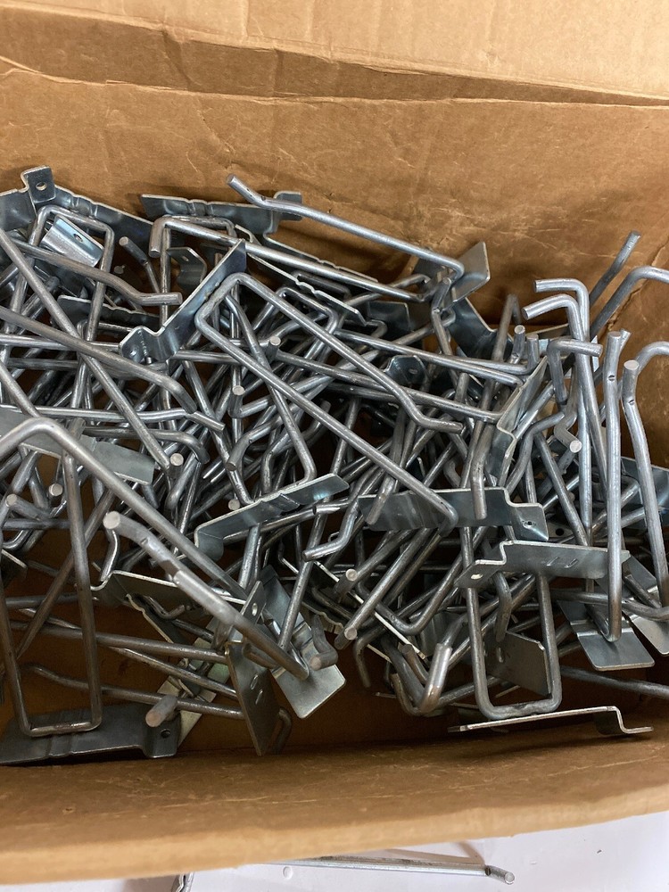 PEG HOOKS 50 PC. 6” PEGBOARD HOOKS PEG BOARD