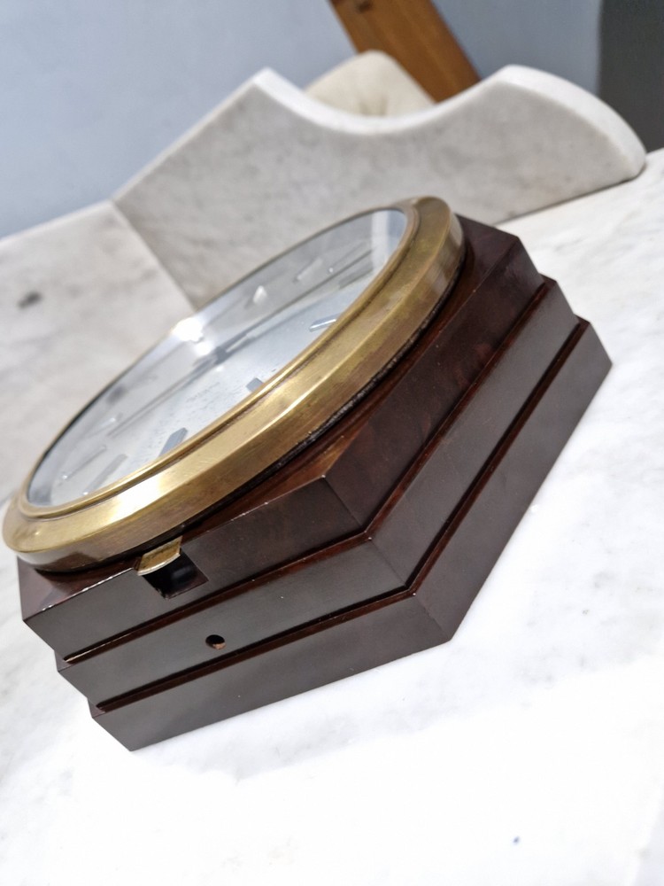 Art Deco Bakelite Wall Clock 1930s Bayard