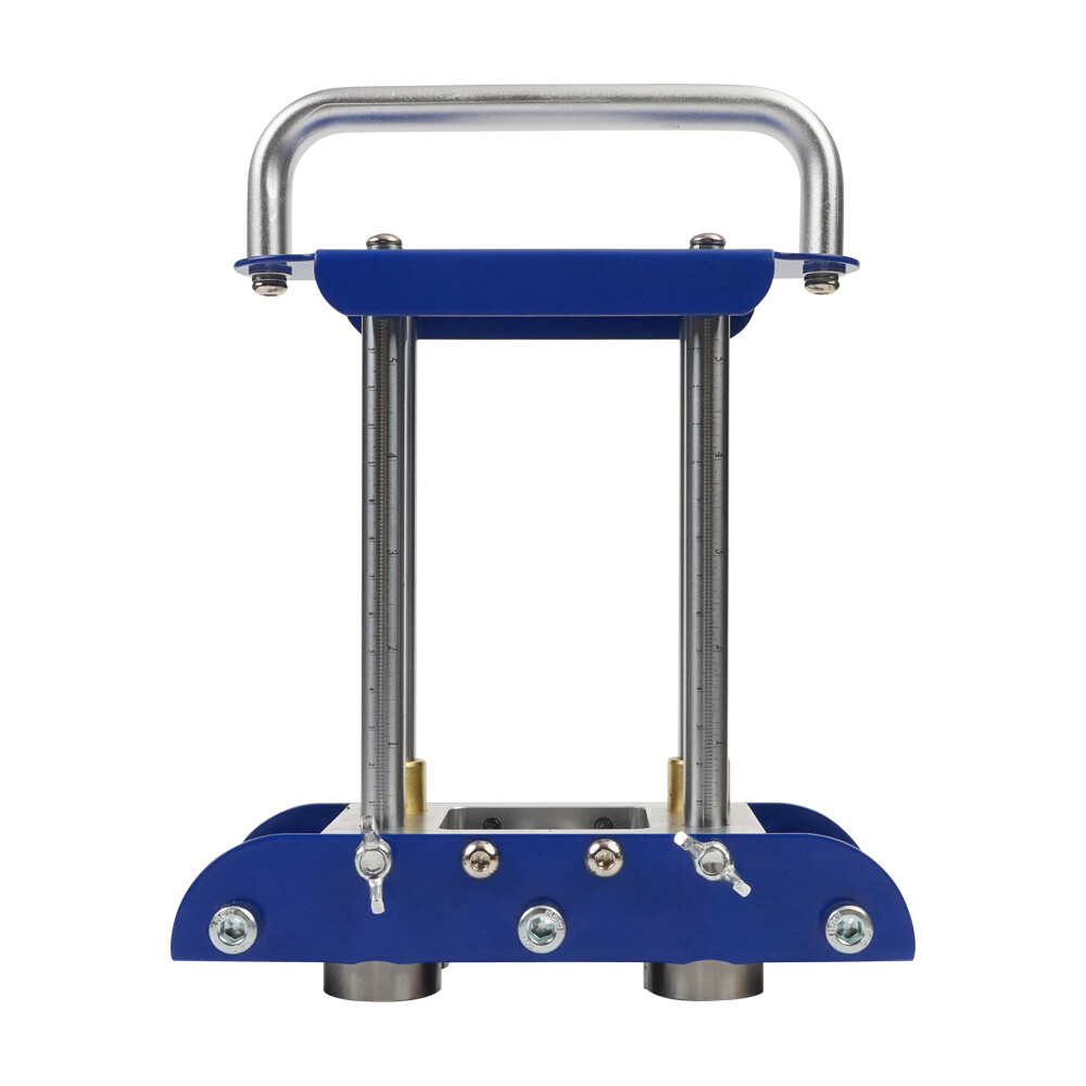 Blue Hand Sheet Metal Roller Bender Roofing Tools&Snip for Making Folding Edges