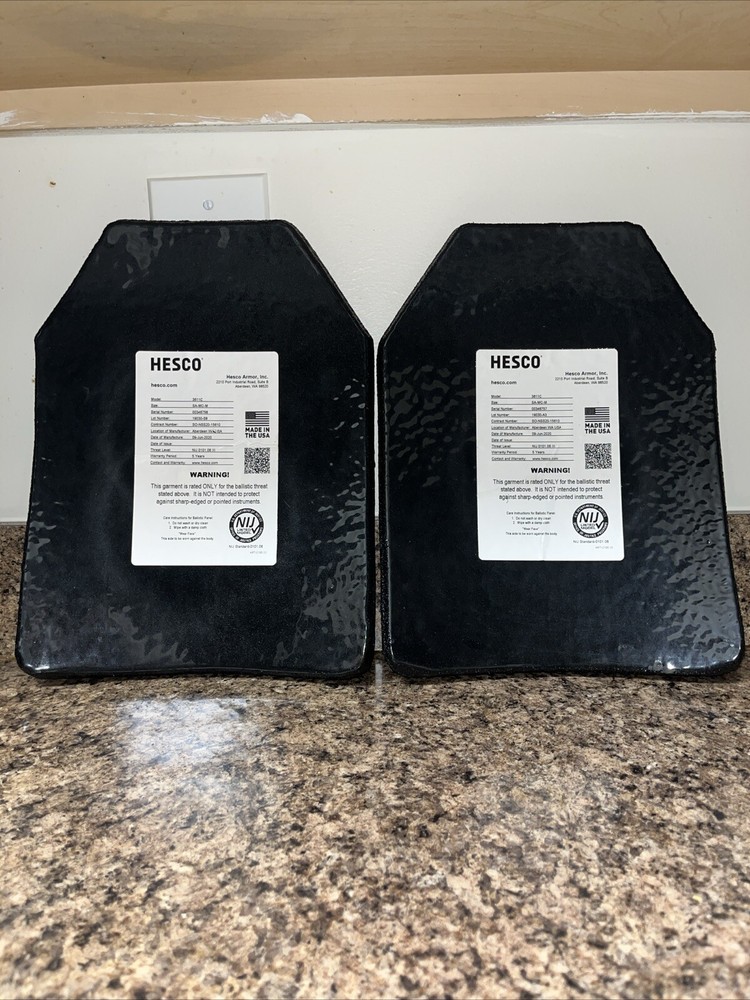 Hesco 3611C 600 Series SAPI-Medium Body Armor Plates