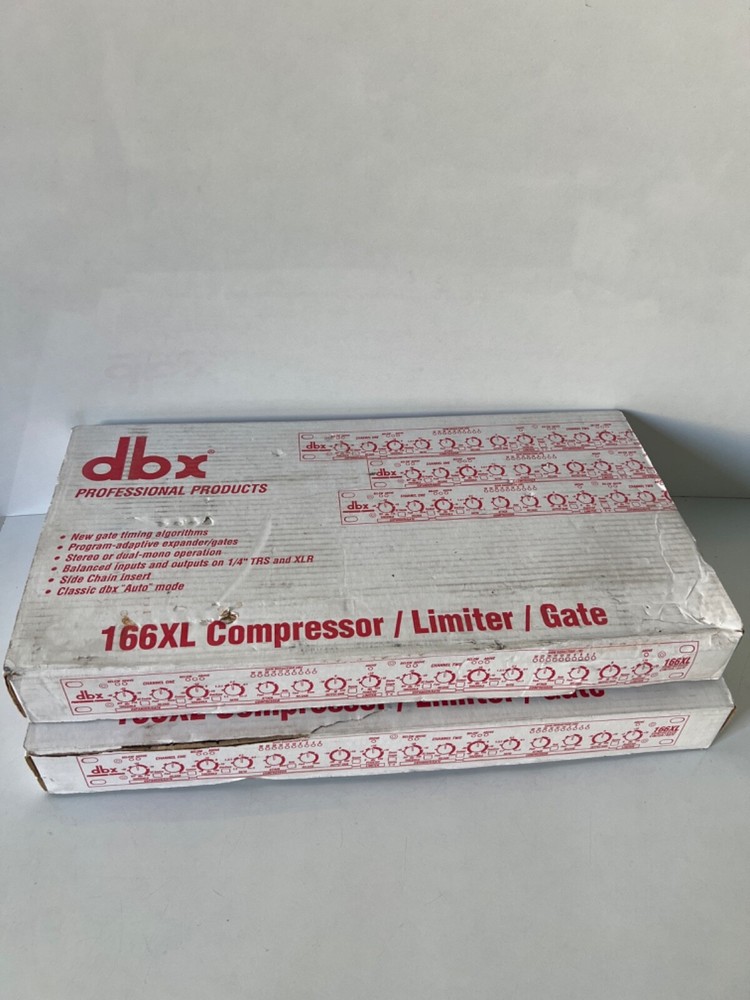 DBX 166 XL Compressor Gate Limiter dbx , new