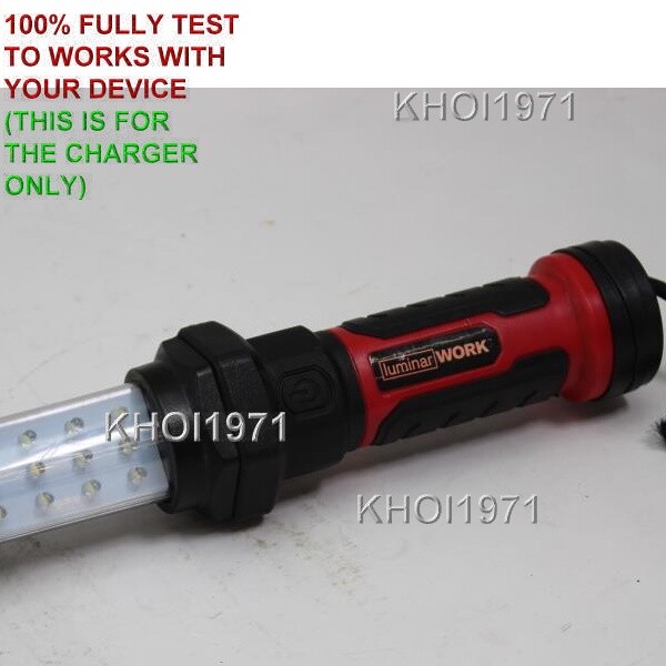 WALL charger AC adapter for Harbor Freight Luminar 60793 Rechargeable Work Light