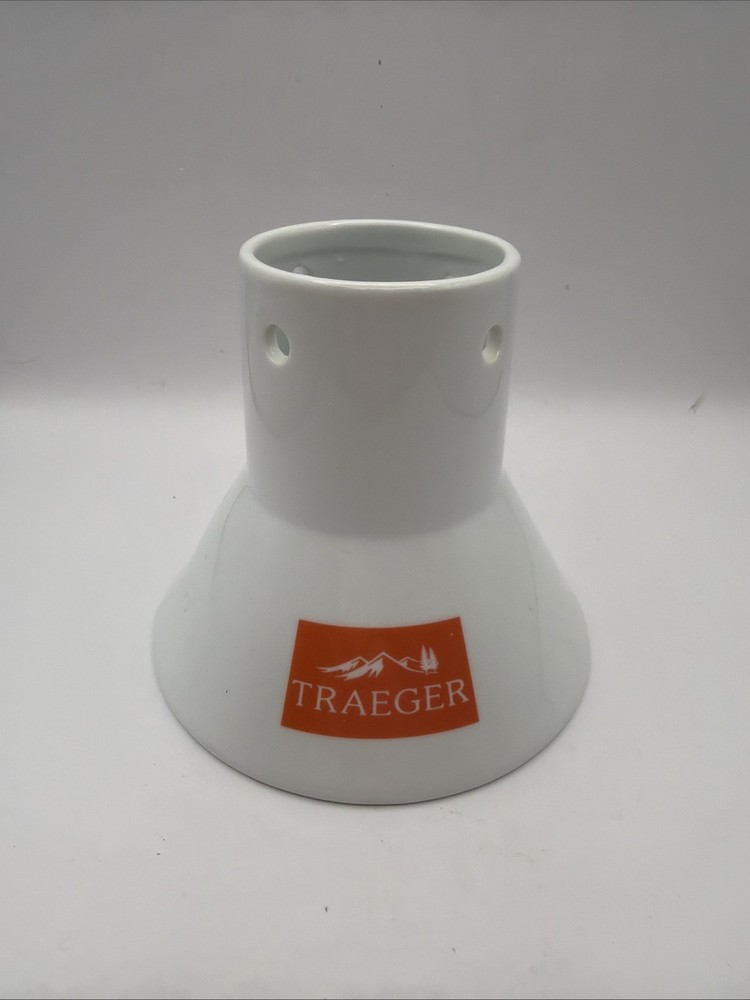 Traeger Porcelain Chicken Throne BAC357 EUC