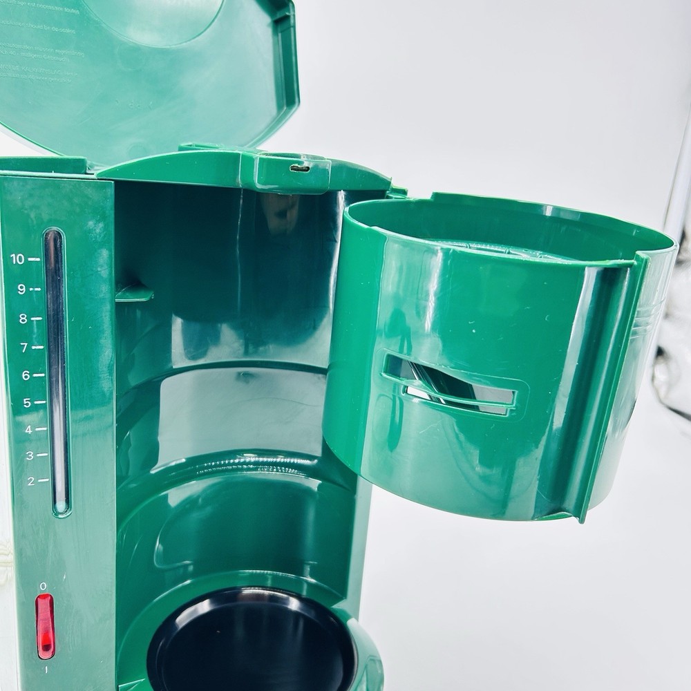 Krups Gevalia Type 396 10 Cup Automatic Coffee Maker Green Tested Working