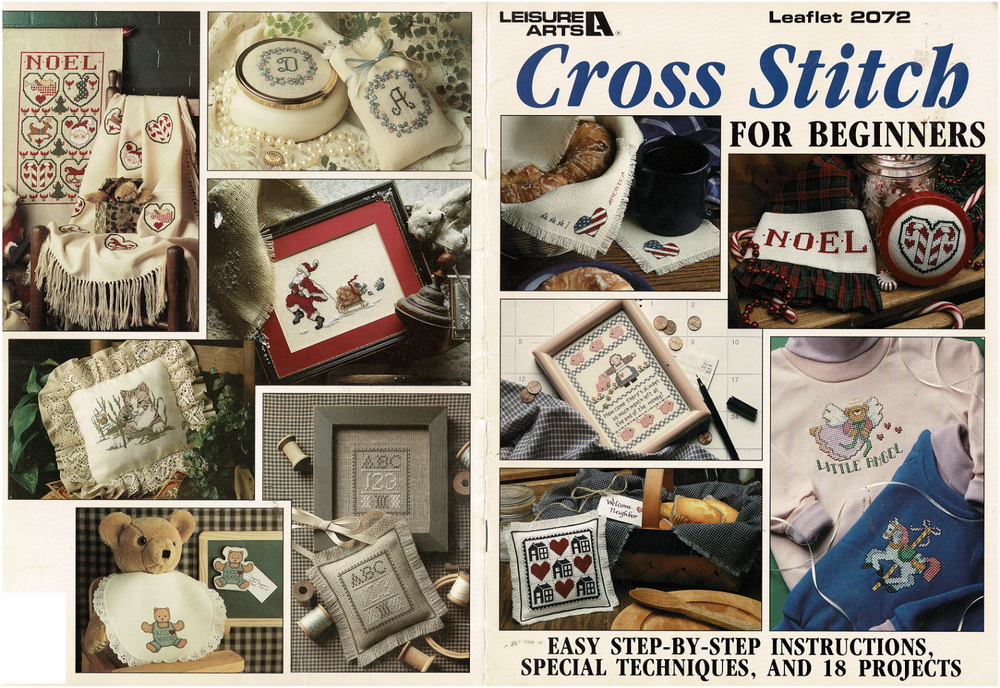 CROSS STITCH FOR BEGINNERS CROSS STITCH LEAFLET