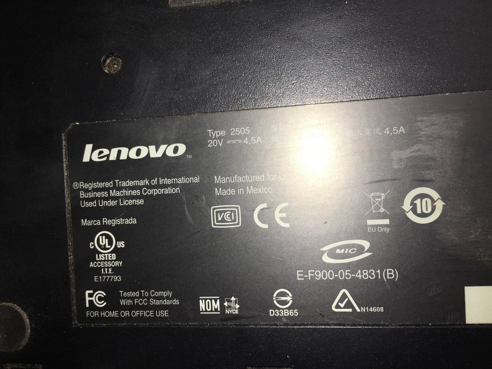 Lenovo ThinkPad Docking Station TYPE 2505