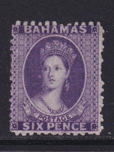 Bahamas 1863 SG 31 UNG VF / CAT VALUE $190