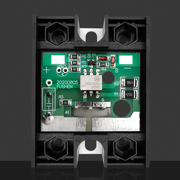 Single-phase solid state relay SSR-25 10A~90A solid state relay DC control AC