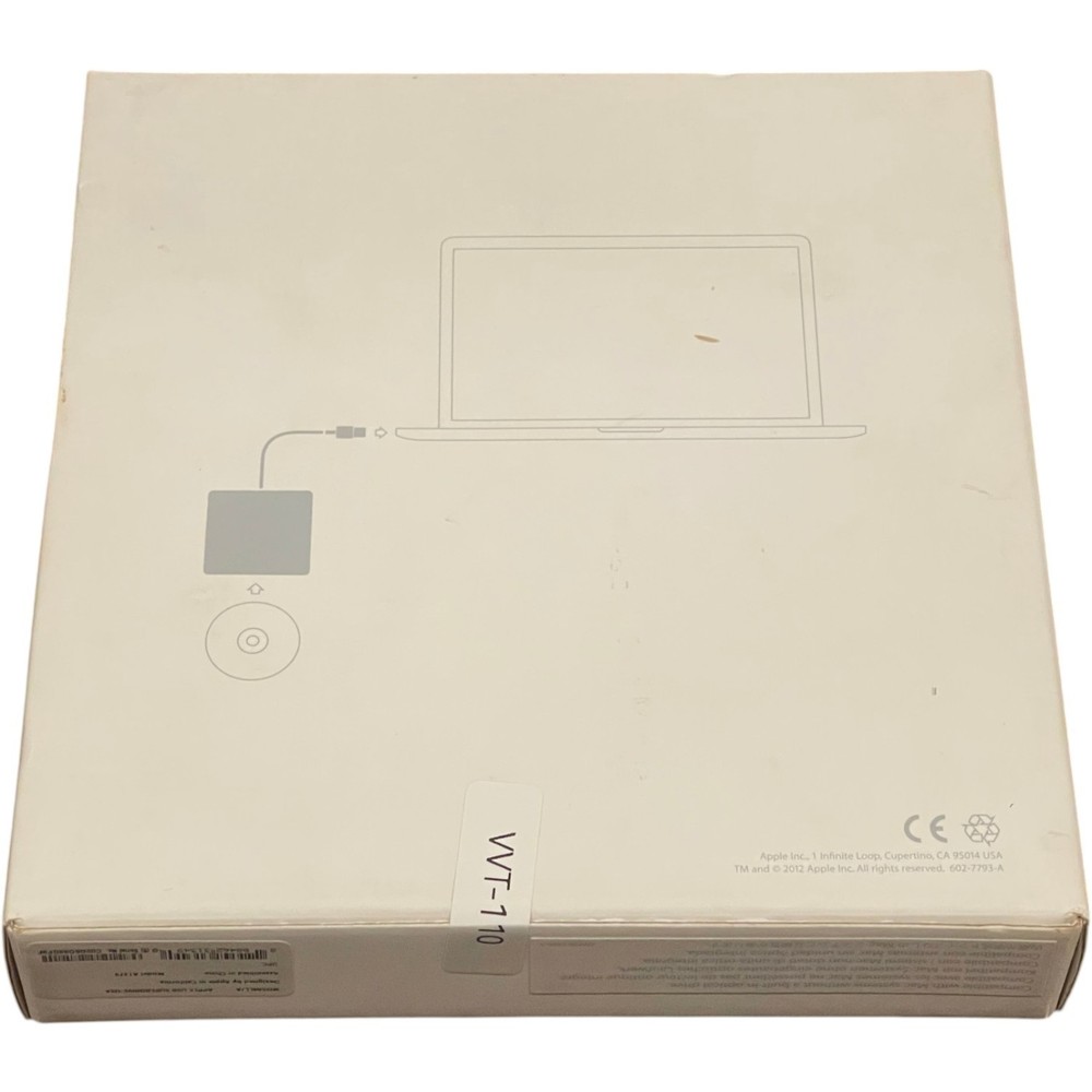 Apple USB SuperDrive A1379 External CD DVD Drive MD564LL/A Open Box