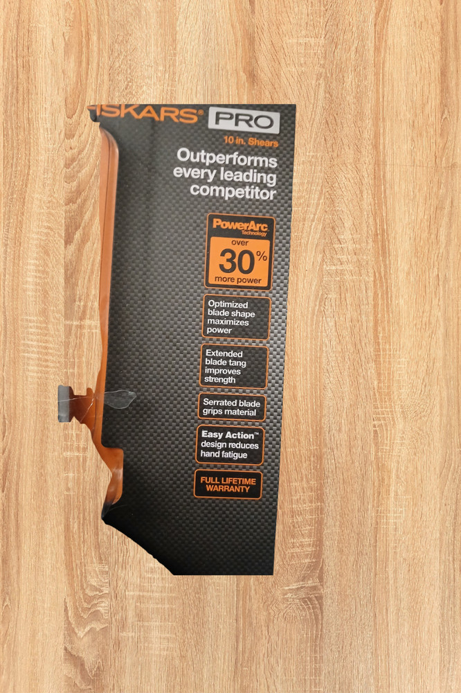 FISKARS #710160 PRO POWERARC SHEARS, 10"