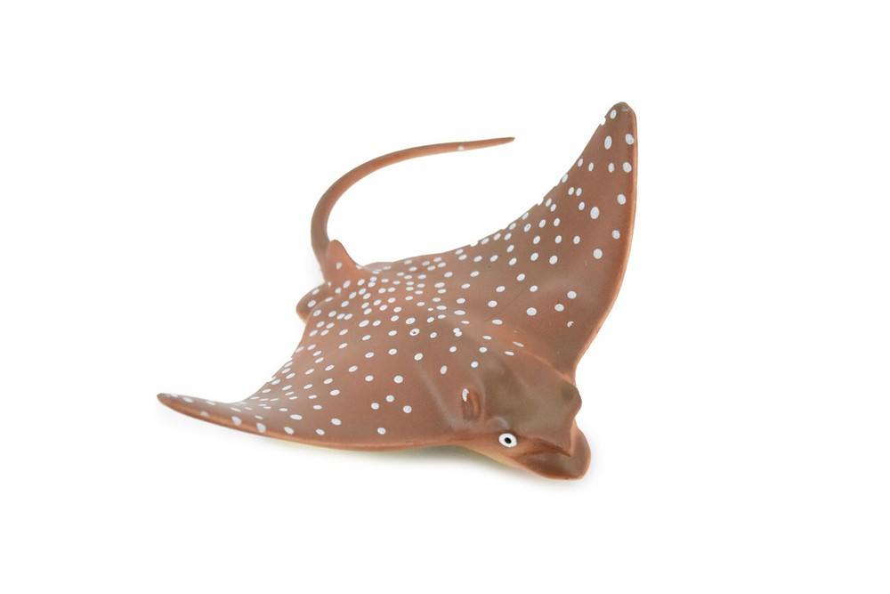 Spotted Eagle Ray, Realistic Toy Figure, Model, Replica, 5" CH351 BB136