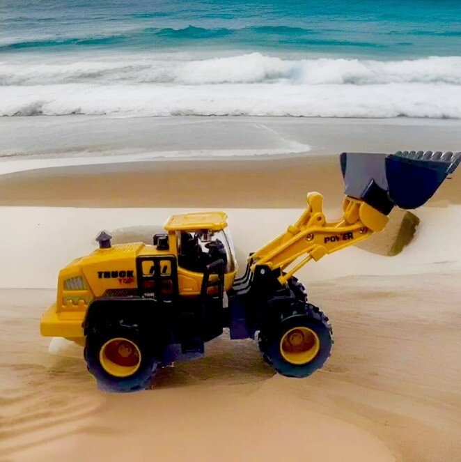 Simulation Excavator Bulldozer Forklift Construction Durable Toy