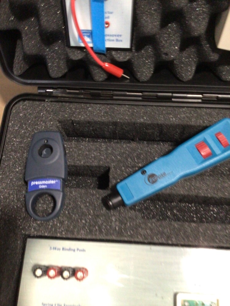C-Tech Training Tester Case system kit home audio ?? copper cable ??