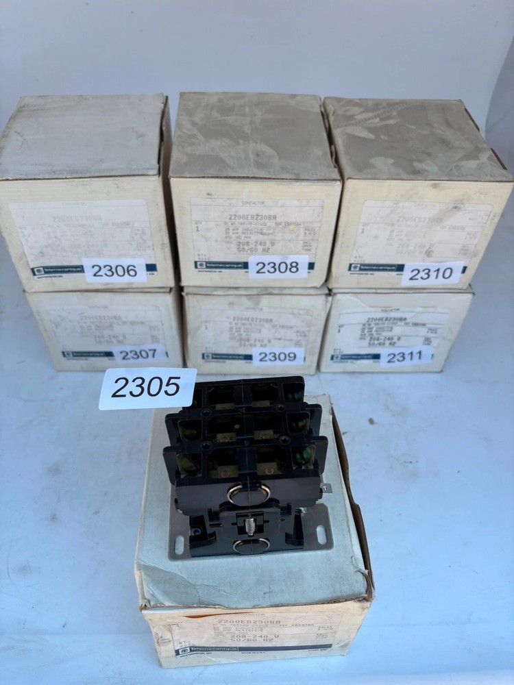 Telemecanique 2200EB230BA Contactor (Per Box)