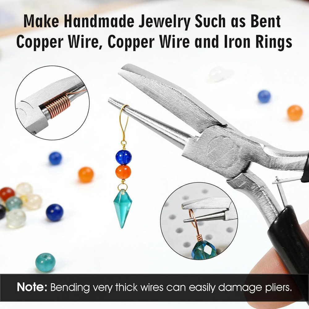 Wire Looping Pliers Jewelry Making Tools,Concave – Wire Bending Plier