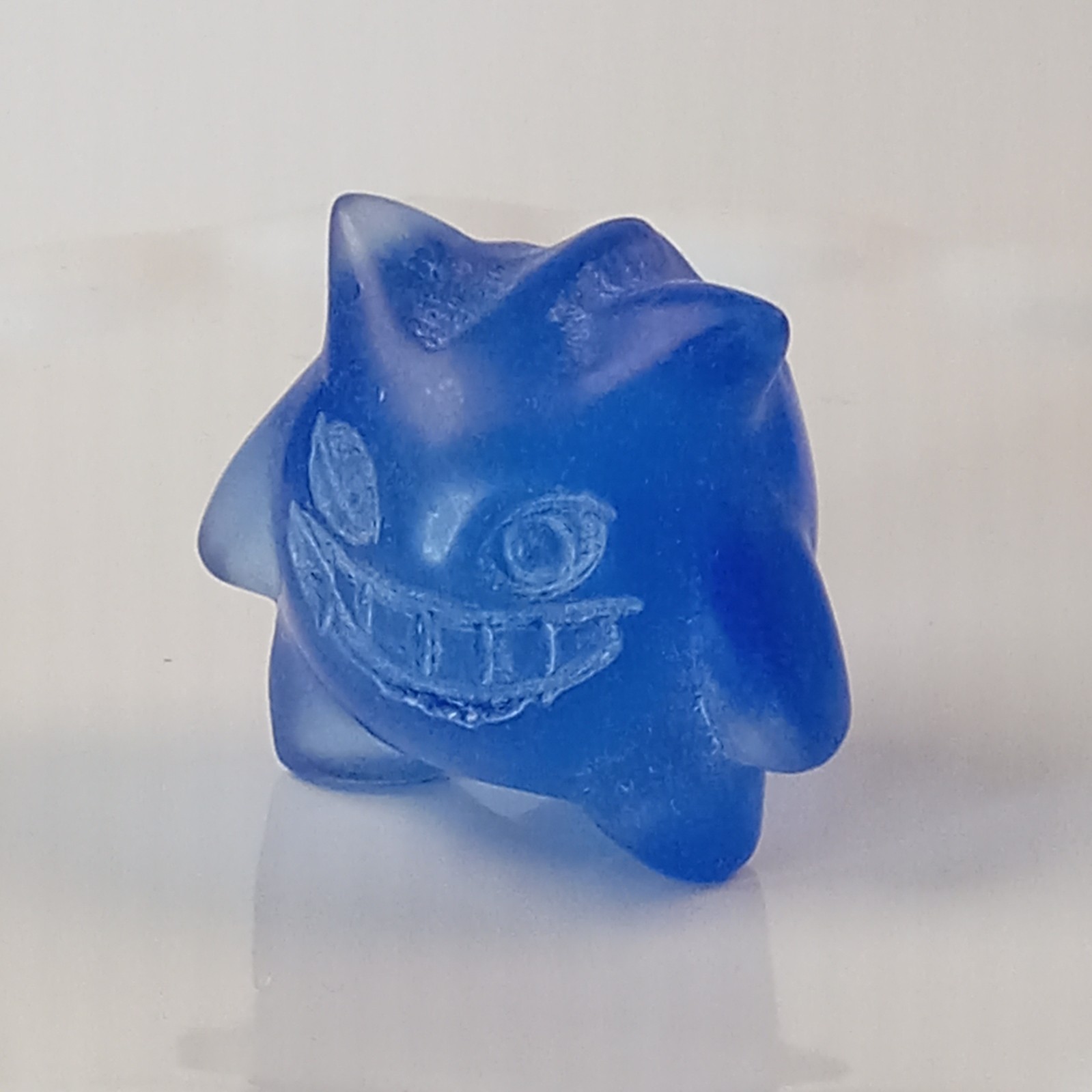 Blue Opalite Gengar Pokemon Character Carving 24g | D39