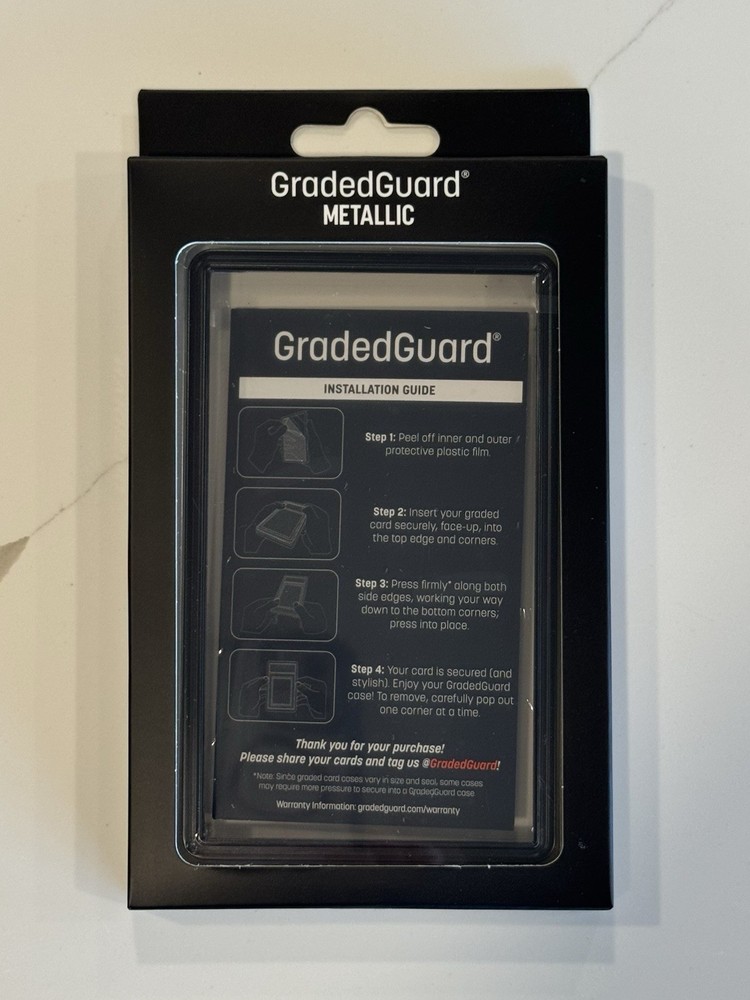 GradedGuard Obsidian Limited Edition PSA Graded Guard Card Protector Case