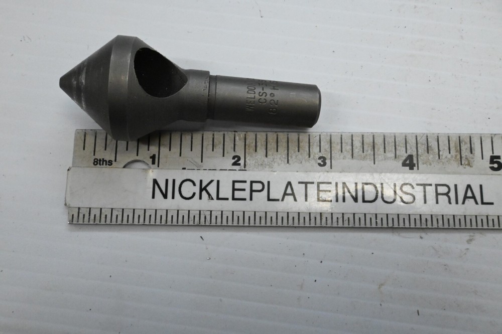 5 WELDON HSS ZERO FLUTE DEBURRING TOOLS & COUNTERSINKS