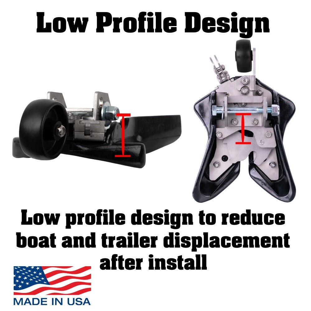 Automatic Boat Latch - Sport Model - Long Handle - Ramp N Clamp - Boat2Trailer