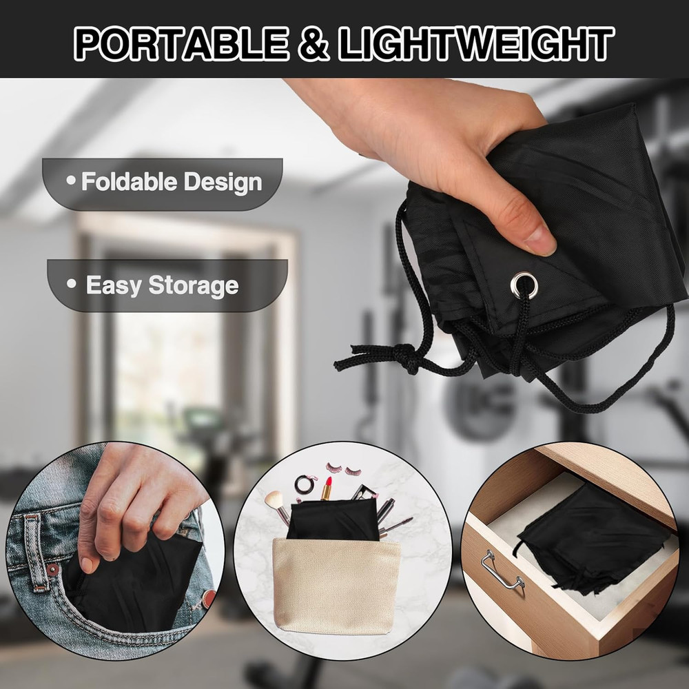 Drawstring Backpack 6Pcs Drawstring Gym Bags Black Draw String Bags Drawstring B