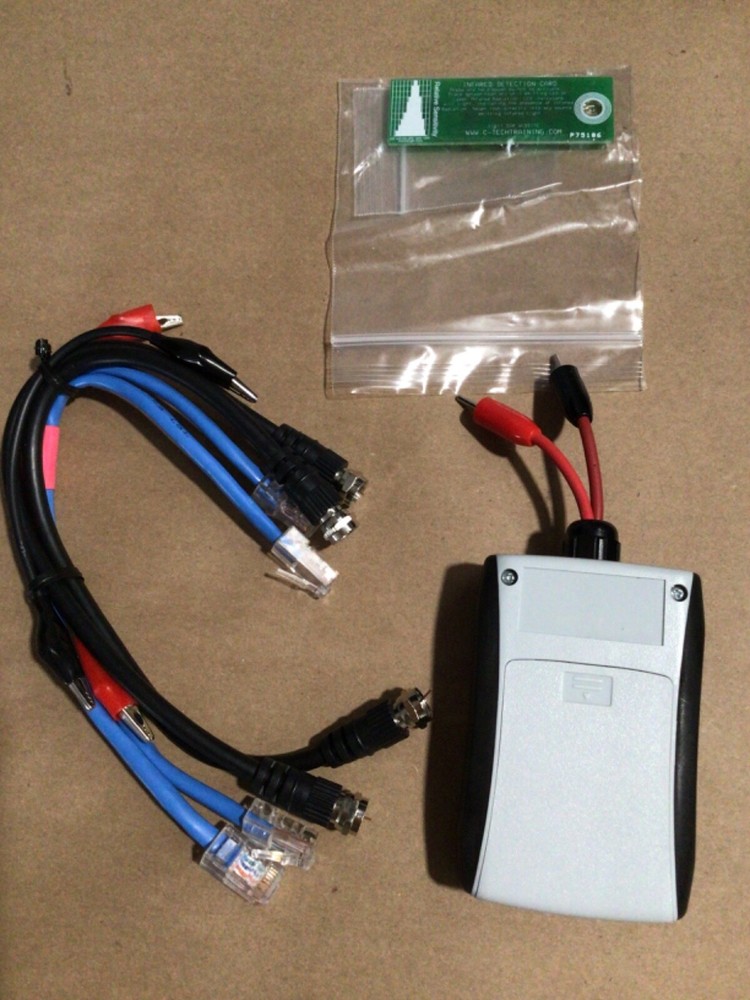 C-Tech Training Tester Case system kit home audio ?? copper cable ??