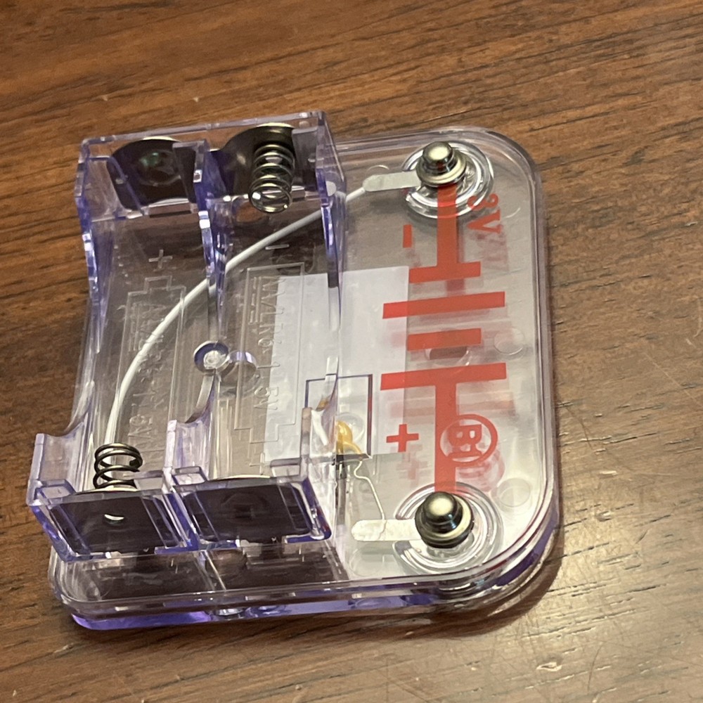 Snap Circuits Replacement Part 2 Battery Holder Nice 4.5 V Part B1