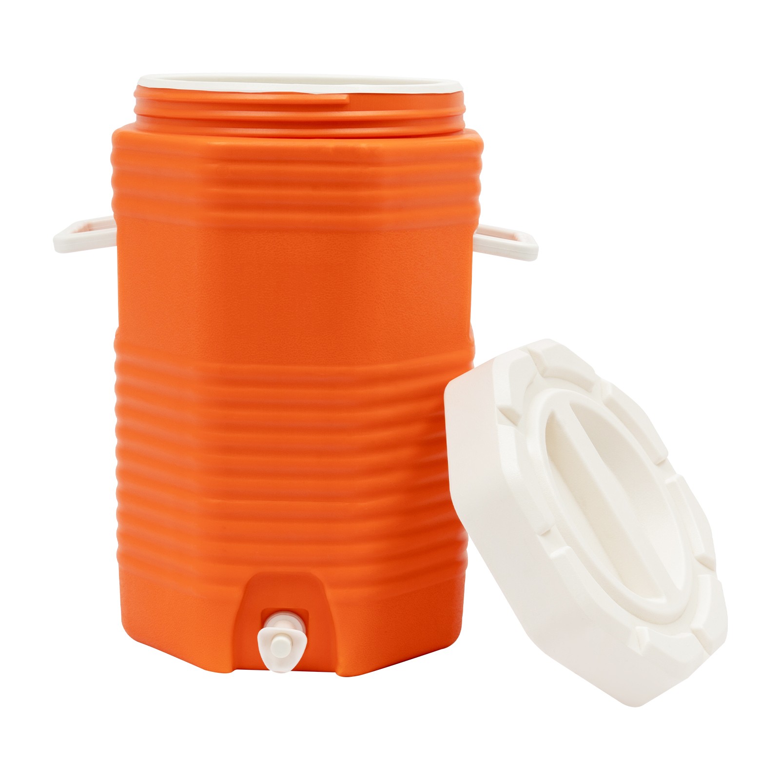 16L Insulated Drink Cooler Portable Beverage Insulation Barrel PU Capacity 100kg