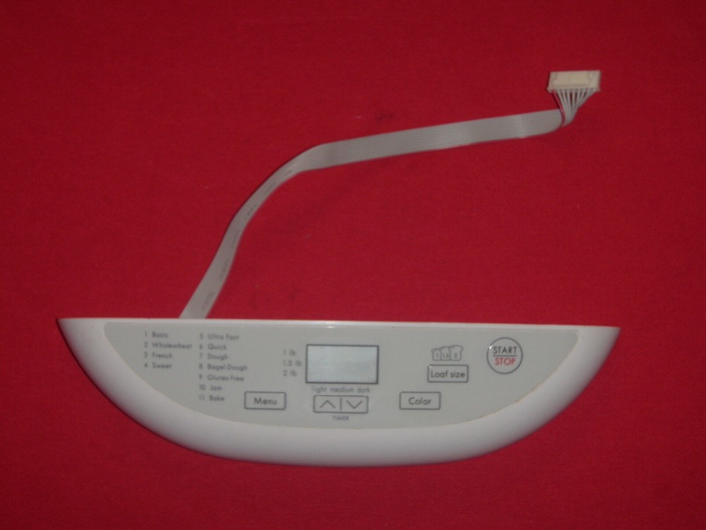 Kenmore Bread Maker Control Panel for Model 100.29720210 (OEM) 29720210