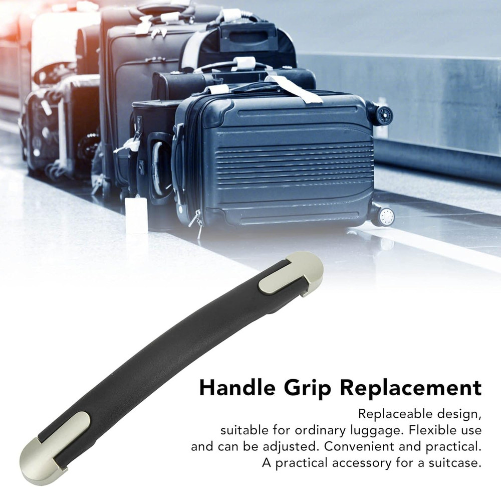 9 Inch Plastic Luggage Handle Replacement, Luggage Case Pull Handle Strap, Suitc