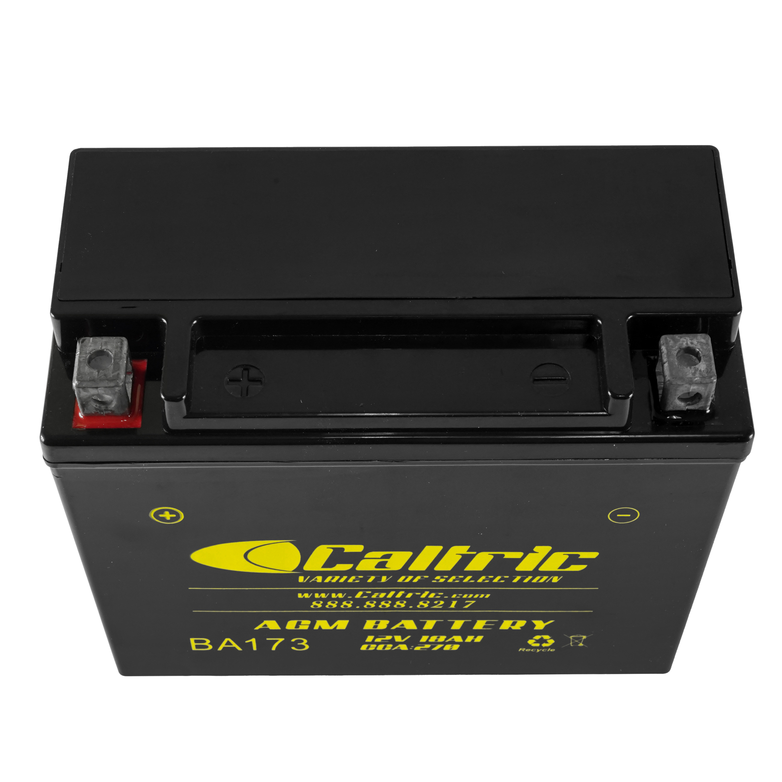 Caltric YTX20H-BS AGM Battery for Yamaha 12V / 18AH / CCA 270