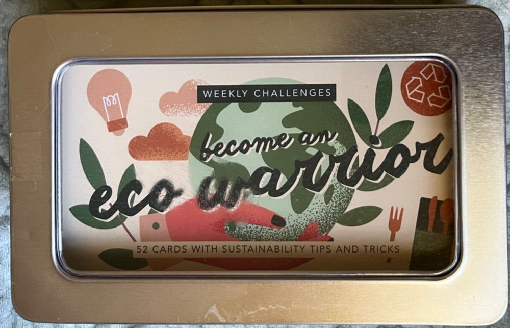 Eco Warrior Weekly Challenges Kit 52 Sustainability Tips & Trips