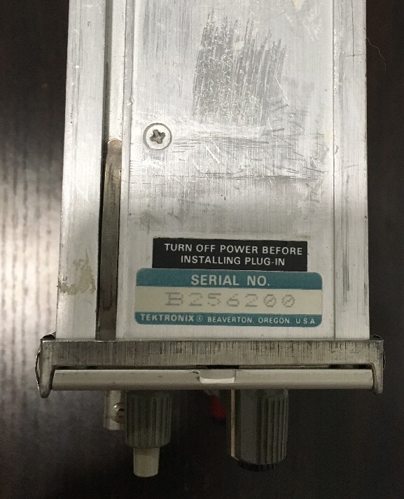 Tektronix 7A26 Dual Trace Amplifier