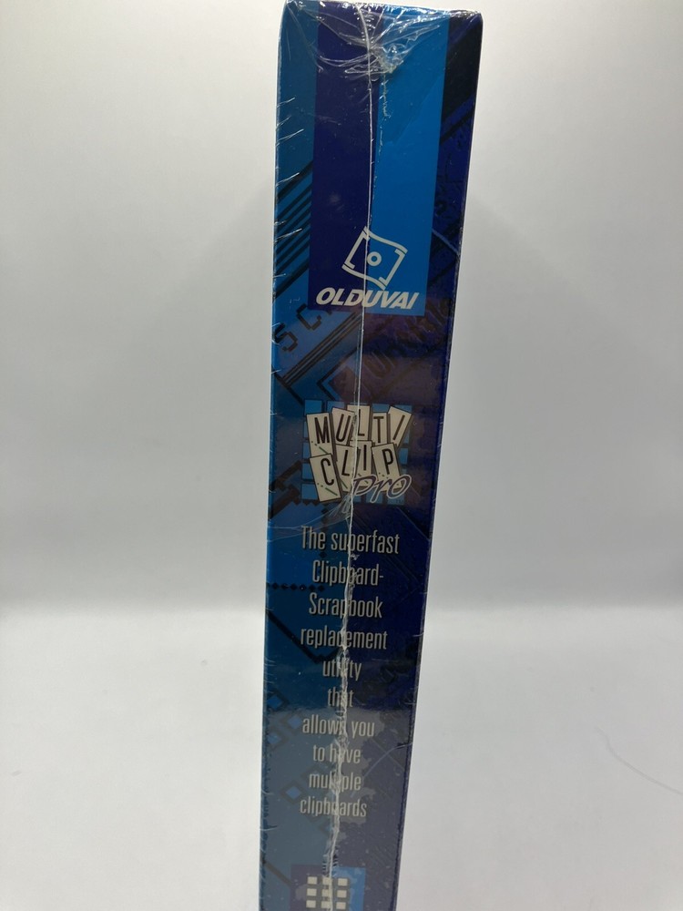 MultiClip Pro Apple Clipboard Program for Apple Macintosh SEALED, NEW