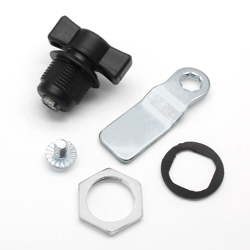 2 Pcs Thumb Operated Offset Cam Lock T Handle Latch