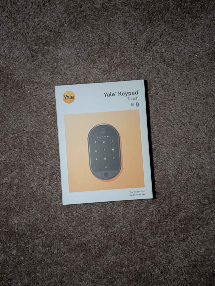 NEW Yale Keypad Touch Door Lock, Keyless Entry, Pin Code Fingerprint