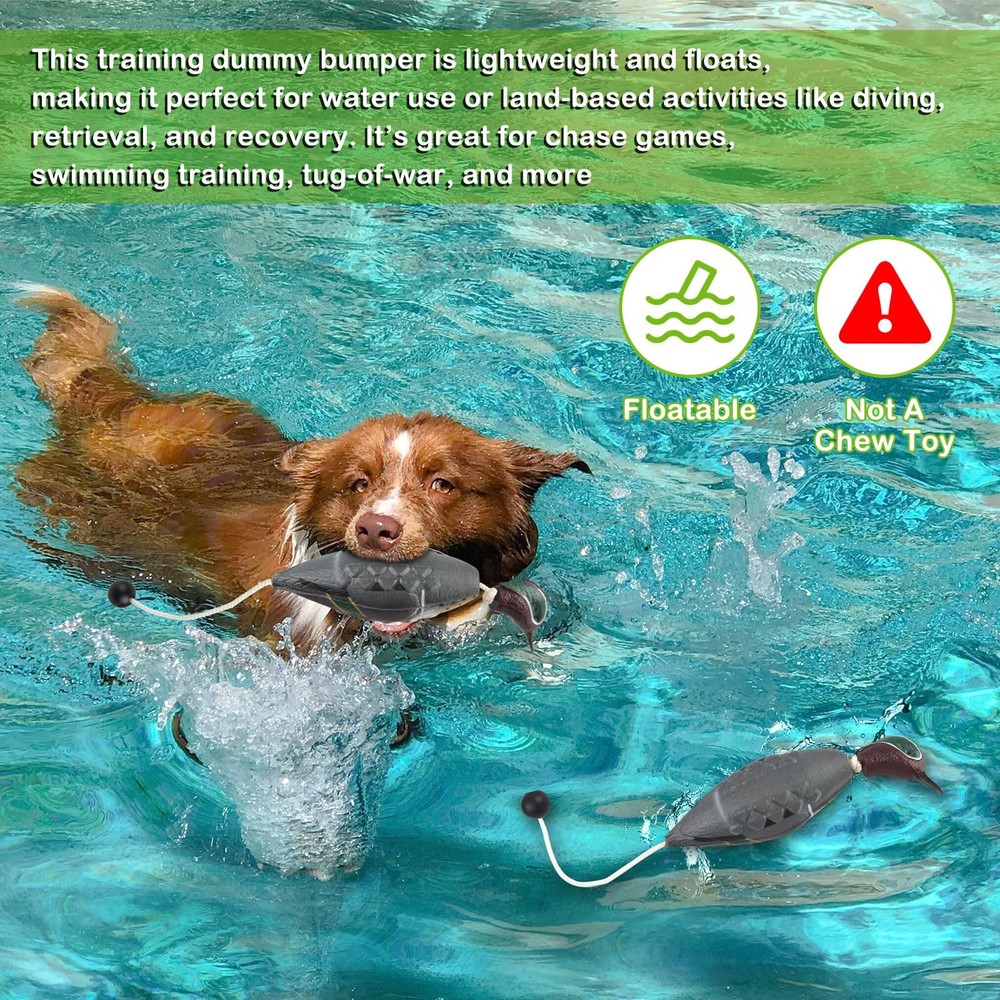 Archerest Dead Sharp-Billed Duck Dummy for Waterfowl Retriever Training