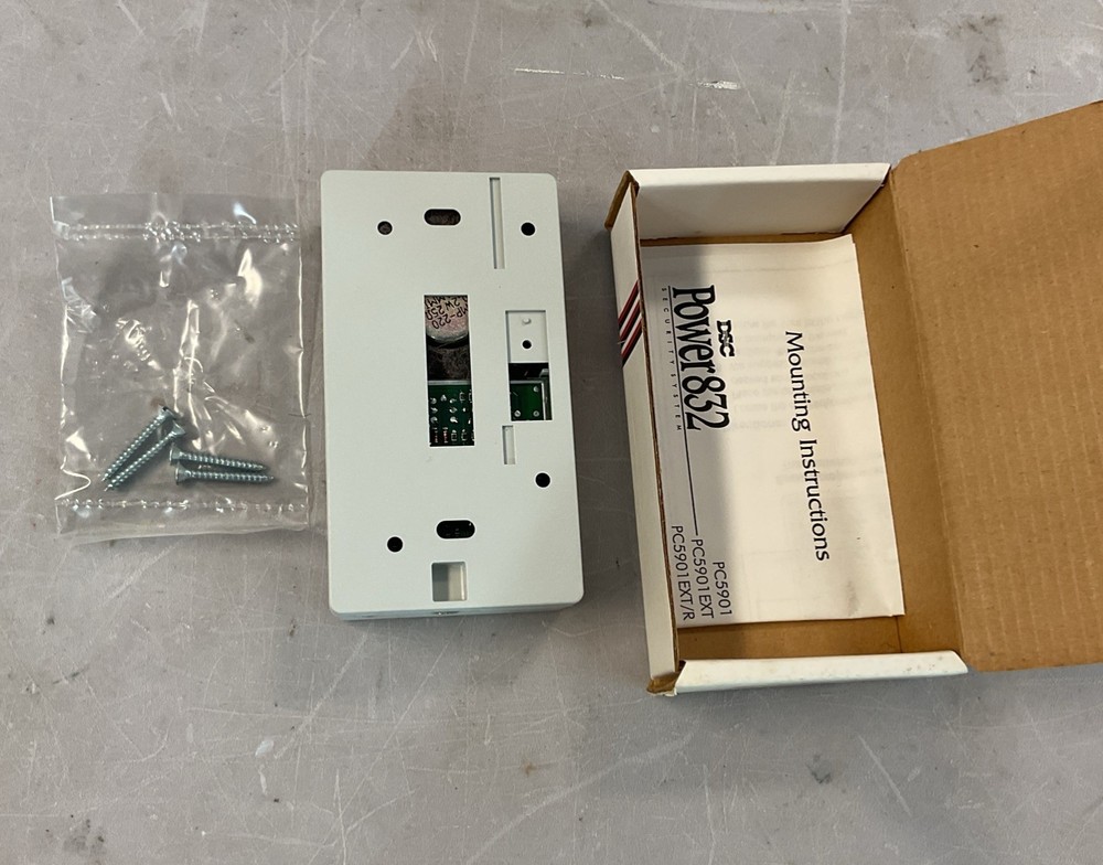 DSC Power 832 PC5901 Audio Station Intercom Grey Module New in Box Instructions