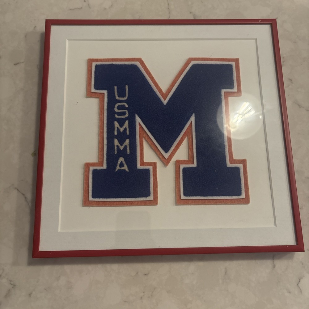 us merchant marine academy Decorative Framed Patch