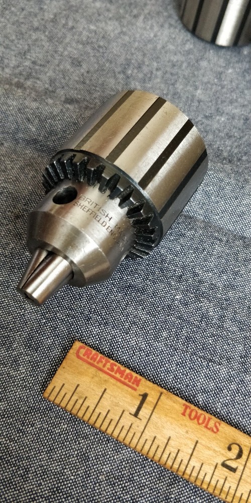 NOS JACOBS Threaded Drill Chuck 31B cap: 1/16-3/8 Mount: 3/8-24
